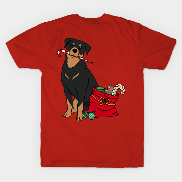 Christmas Rottweiler by Roll 4 Cuteness 